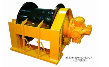 Hydraulic winches  HYJ79-490-80-52-ZP