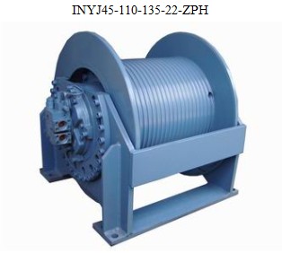 Hydraulic winches INYJ45-110-135-22-ZPH