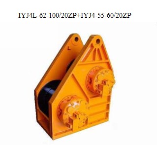 Hydraulic winches IYJ4L-62-100/20ZPIYJ4-55-60/20ZP