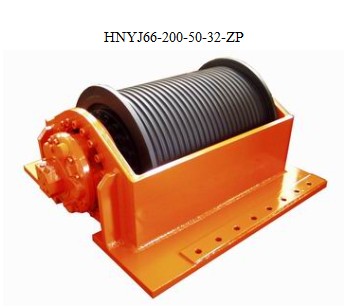 Hydraulic winches HNYJ66-200-50-32-ZP