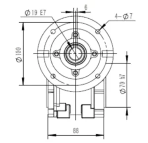 HSRV030 Worm Gearboxes